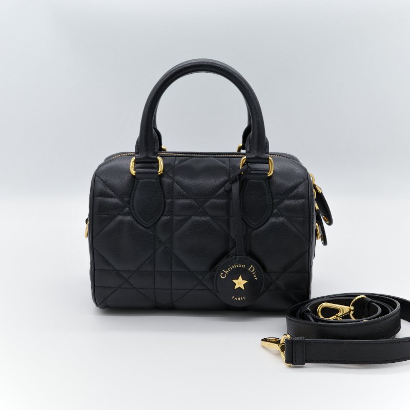 （專櫃 12 萬🔥全套配件）Dior 迪奧 Soft Dior Groove 20 手袋 藤格紋 小牛皮 肩背包 手提包 小枕頭包-1