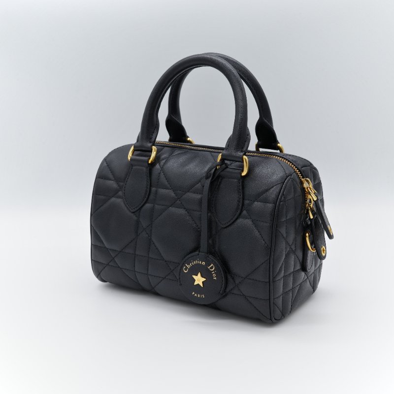 （專櫃 12 萬🔥全套配件）Dior 迪奧 Soft Dior Groove 20 手袋 藤格紋 小牛皮 肩背包 手提包 小枕頭包-4