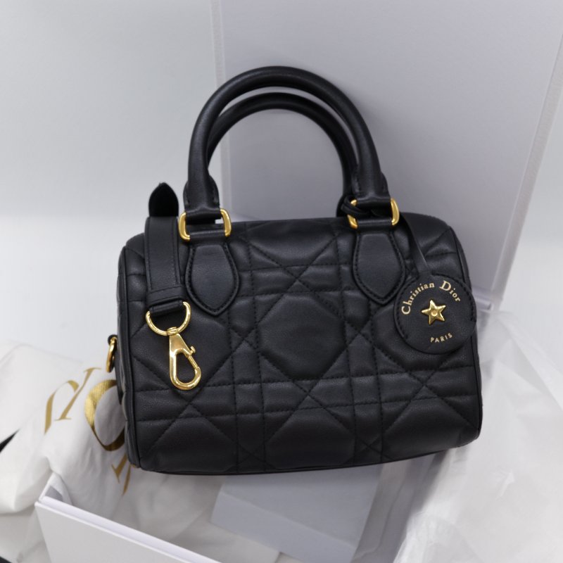 （專櫃 12 萬🔥全套配件）Dior 迪奧 Soft Dior Groove 20 手袋 藤格紋 小牛皮 肩背包 手提包 小枕頭包-6