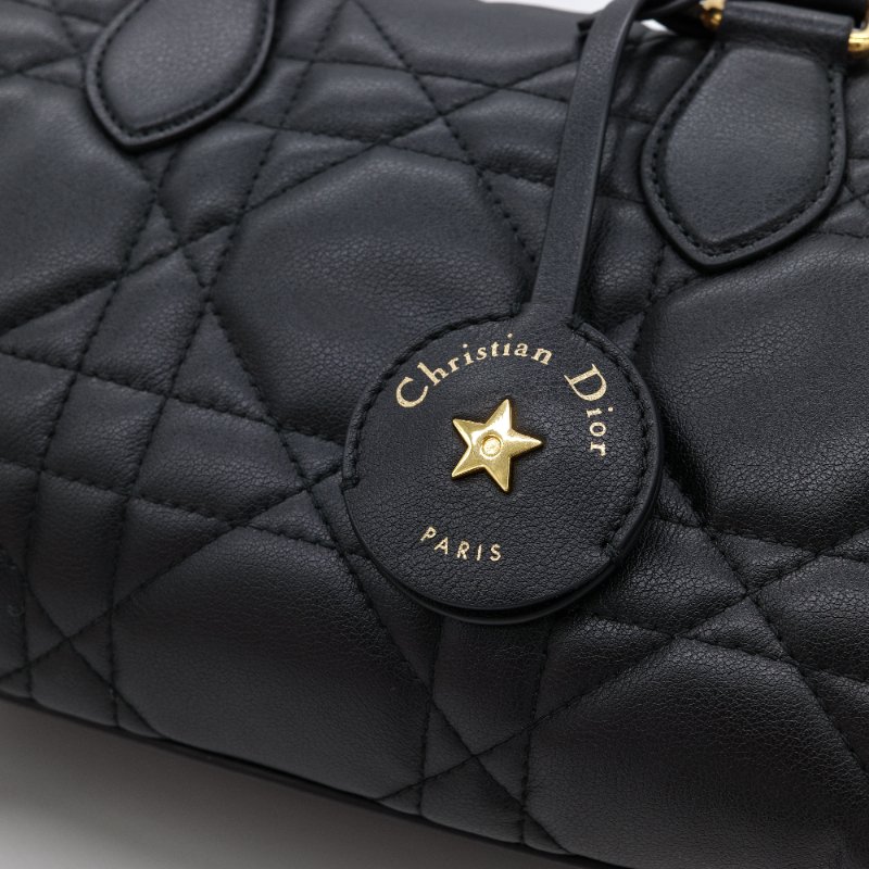 （專櫃 12 萬🔥全套配件）Dior 迪奧 Soft Dior Groove 20 手袋 藤格紋 小牛皮 肩背包 手提包 小枕頭包-9