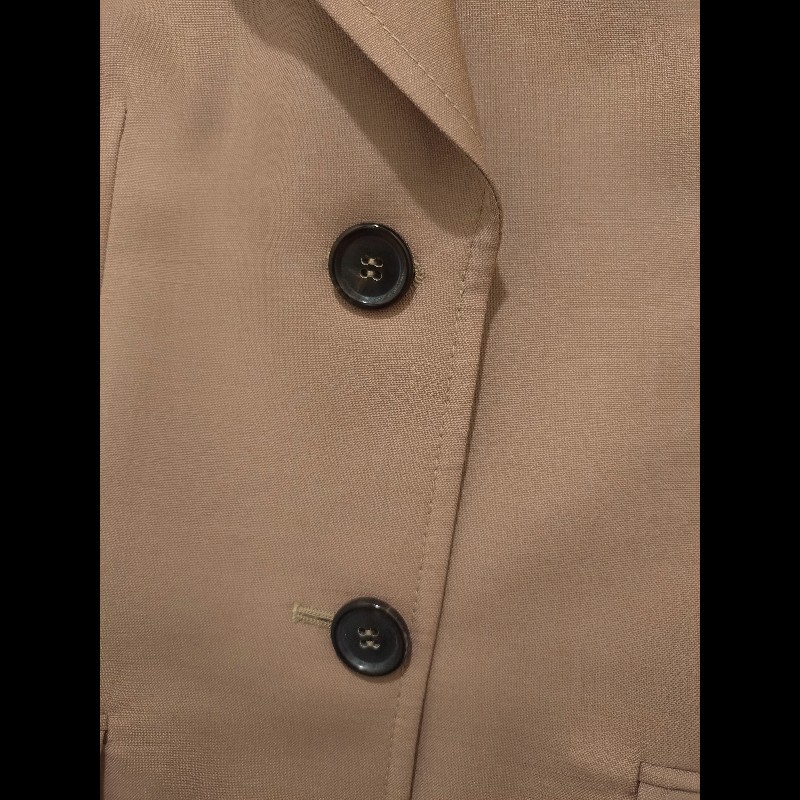 Prada 駝色西裝外套-2