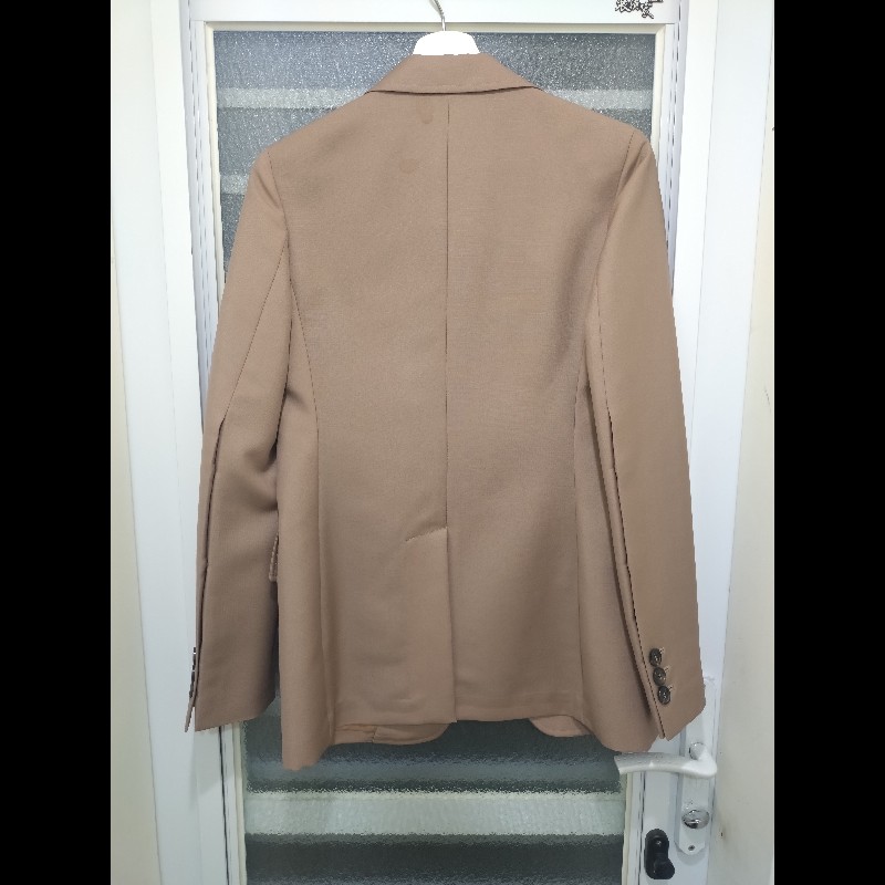 Prada 駝色西裝外套-3
