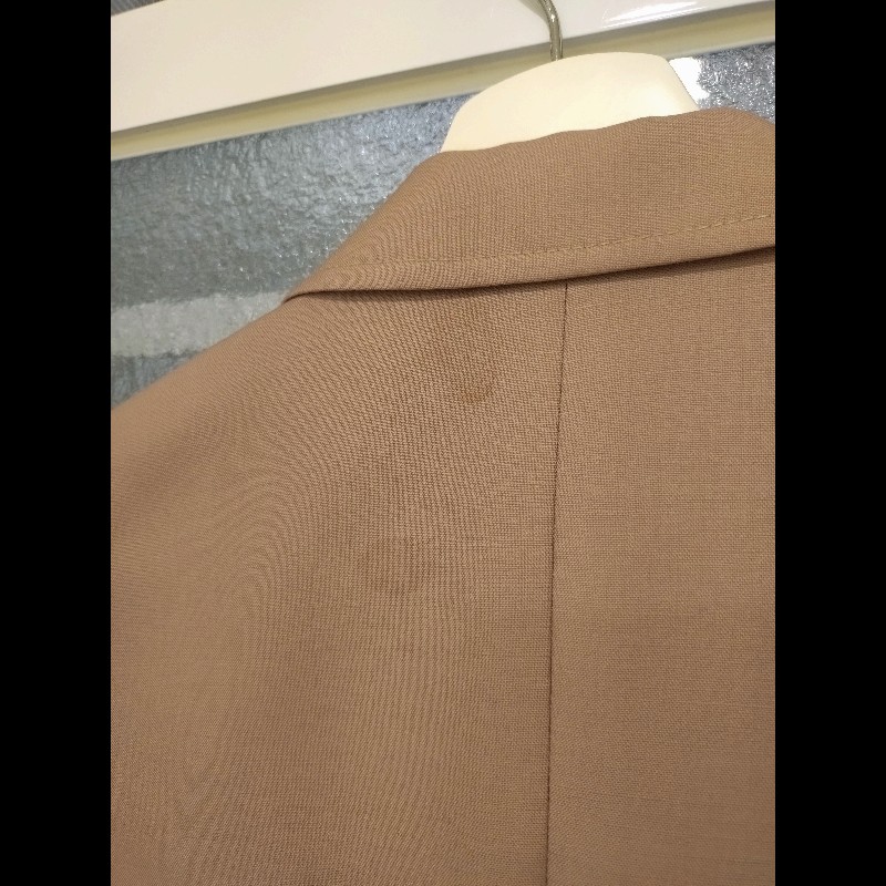 Prada 駝色西裝外套-16