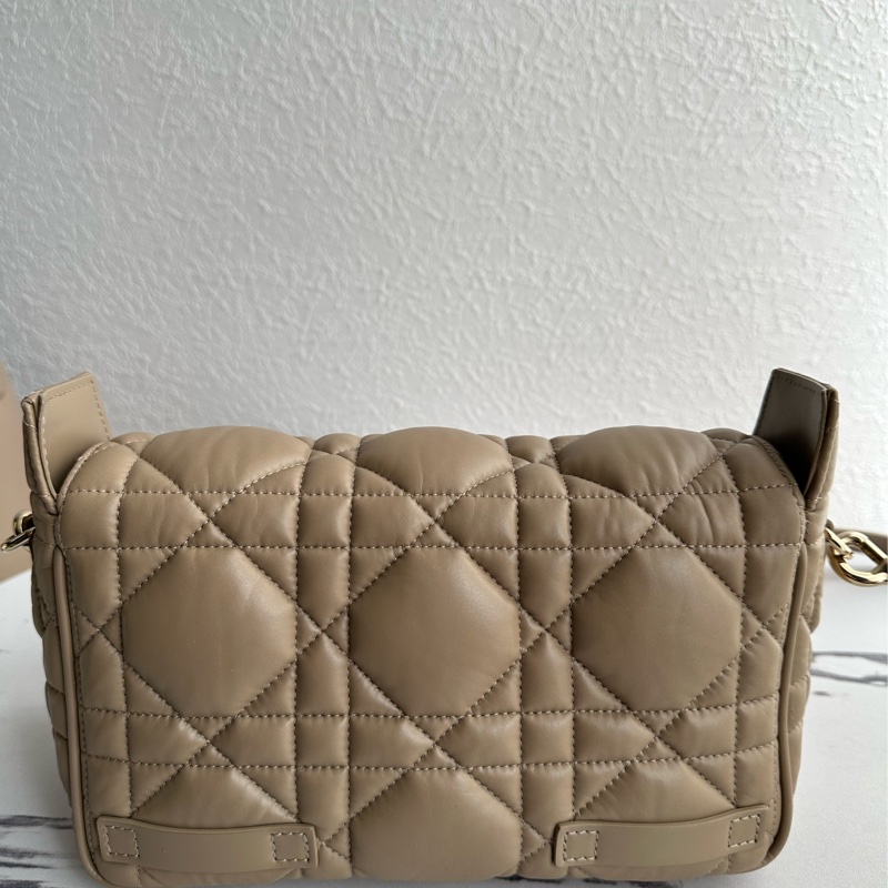 Dior 奶茶色黛妃超美斜背包❤️❤️-6