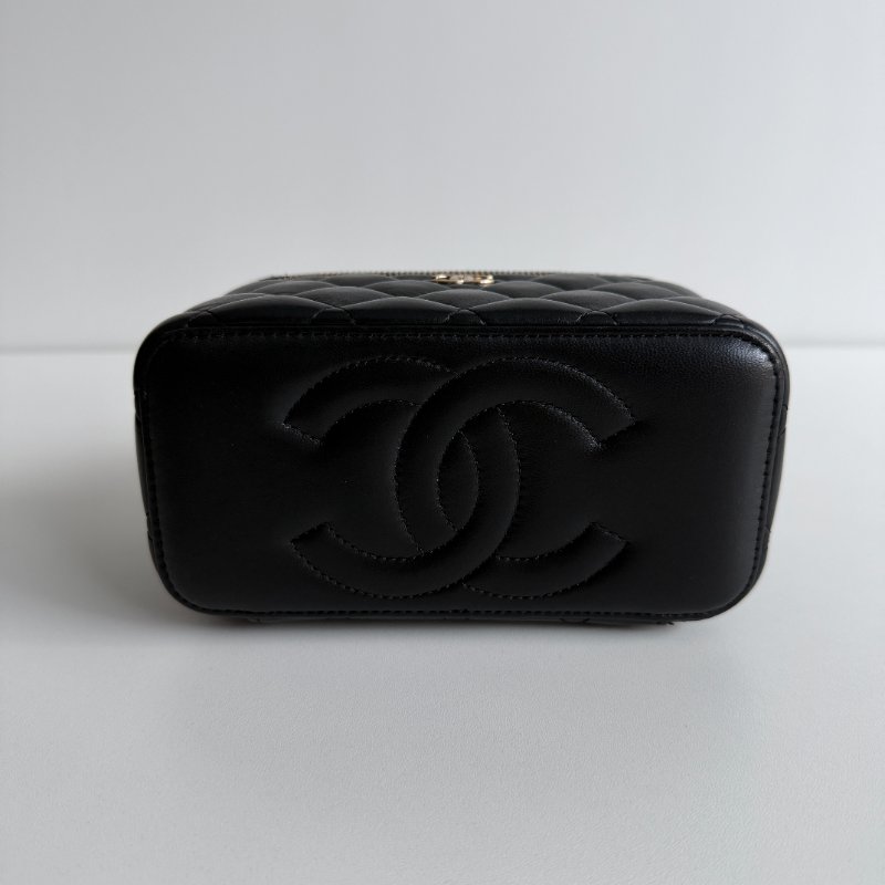 99新🆕 Chanel 香奈兒 手柄長盒子黑色金釦-9