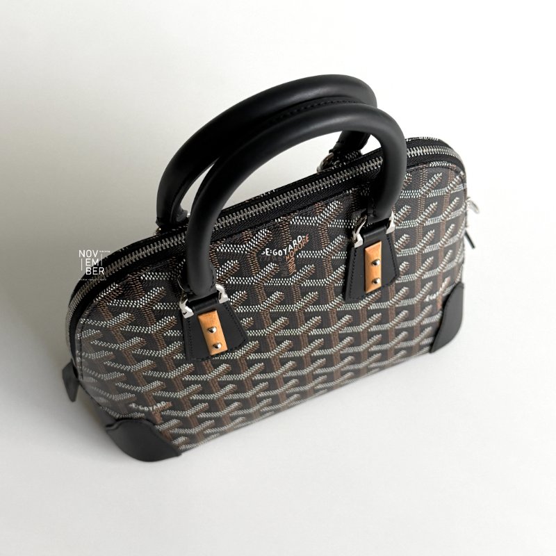 閒置新✨ Goyard 戈雅 Vendome mini 貝殼包 黑-4