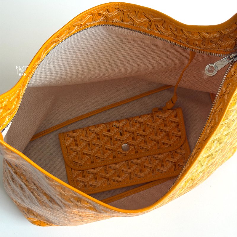 99新🆕 Goyard 戈雅 Hobo 黃-4