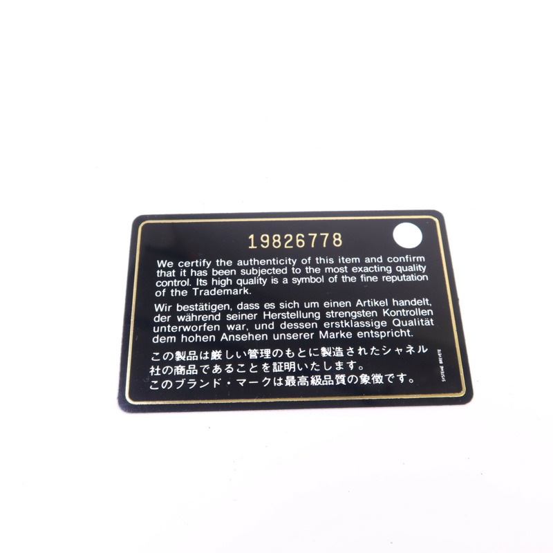 CHANEL 牛皮皮革Bifold Long Wallet金扣長錢包-14