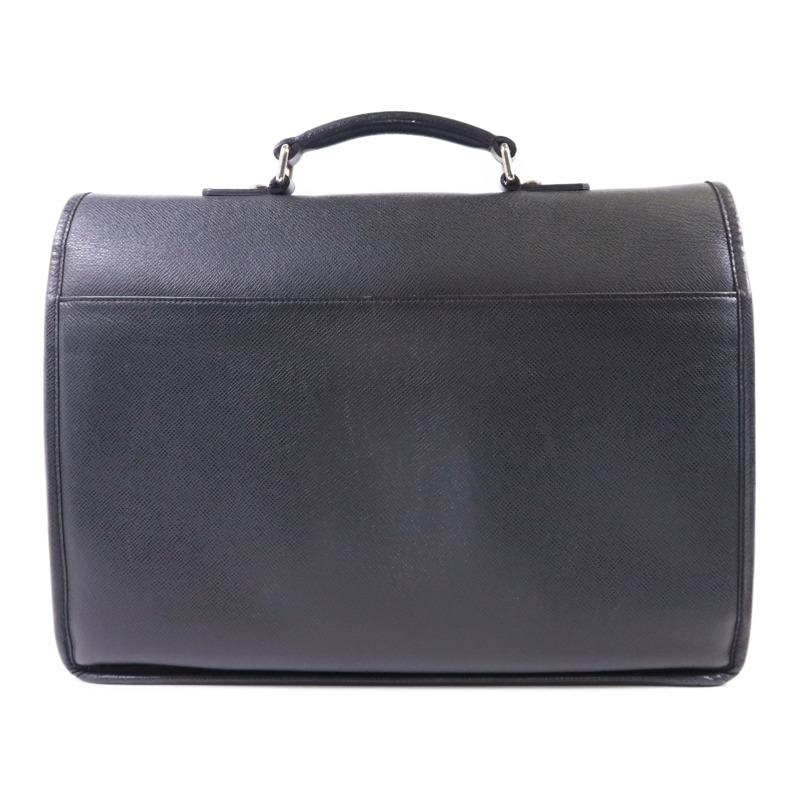 LOUIS VUITTON Taiga Anton Messenger Bag銀扣公事包-1