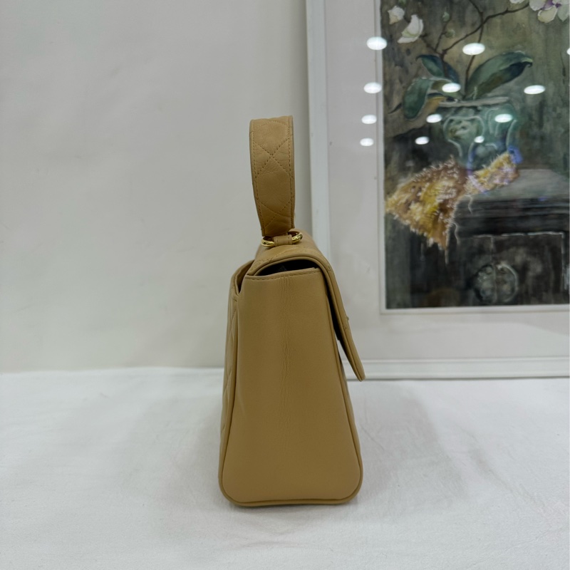 Chanel 香奈兒 vintage Kelly25經典中古手提 經典優雅,尺寸25×17 鐳射清楚-2