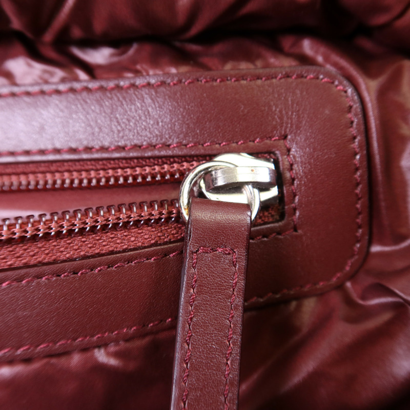 CHANEL 尼龍Coco Cocoon Medium銀扣手挽袋-9