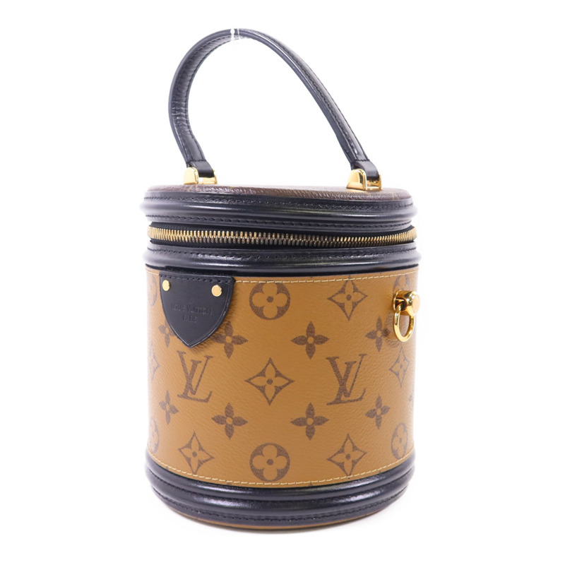 LOUIS VUITTON Monogram Reverse Cannes金扣手挽肩背兩用袋-2