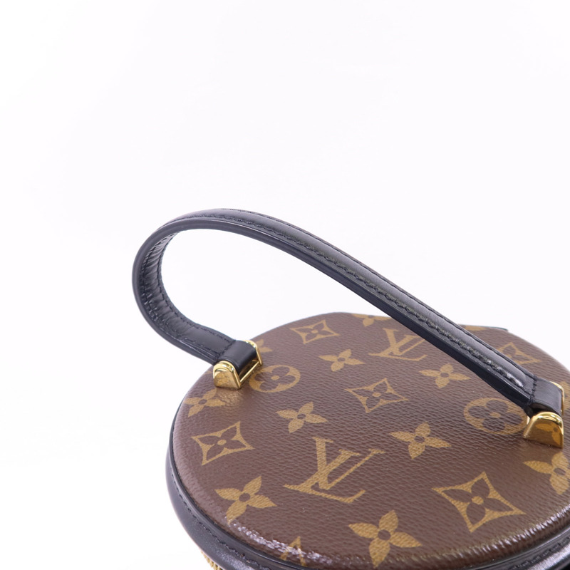 LOUIS VUITTON Monogram Reverse Cannes金扣手挽肩背兩用袋-16