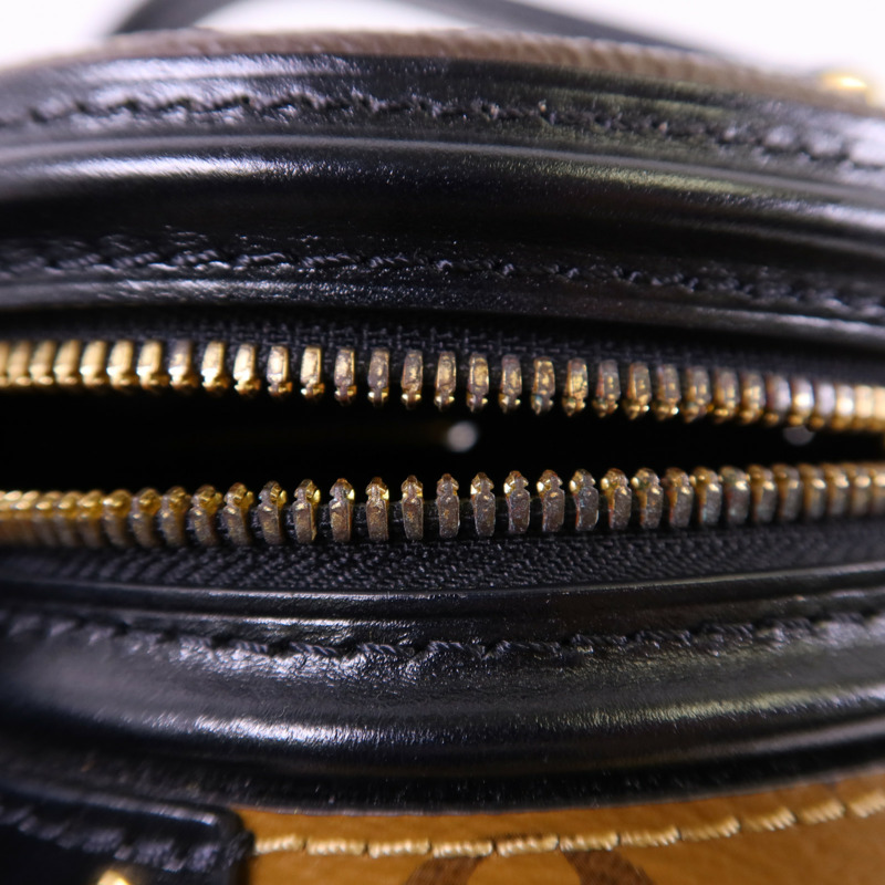 LOUIS VUITTON Monogram Reverse Cannes金扣手挽肩背兩用袋-18