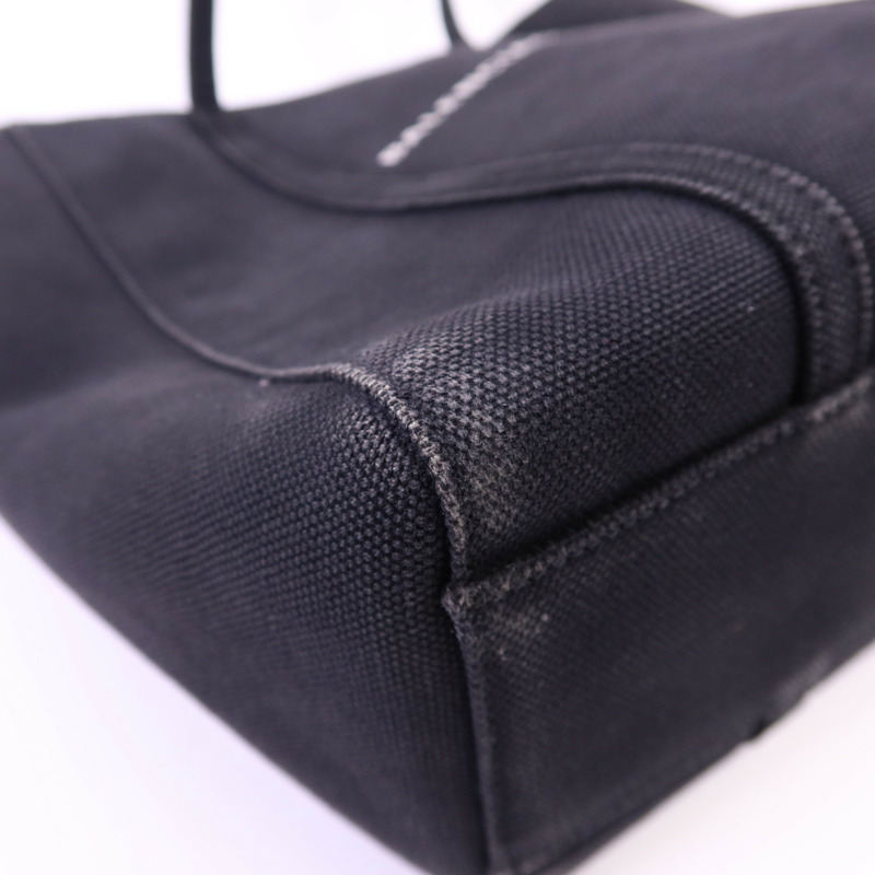 BALENCIAGA 帆布Everyday XS銀扣手挽肩背兩用袋-11