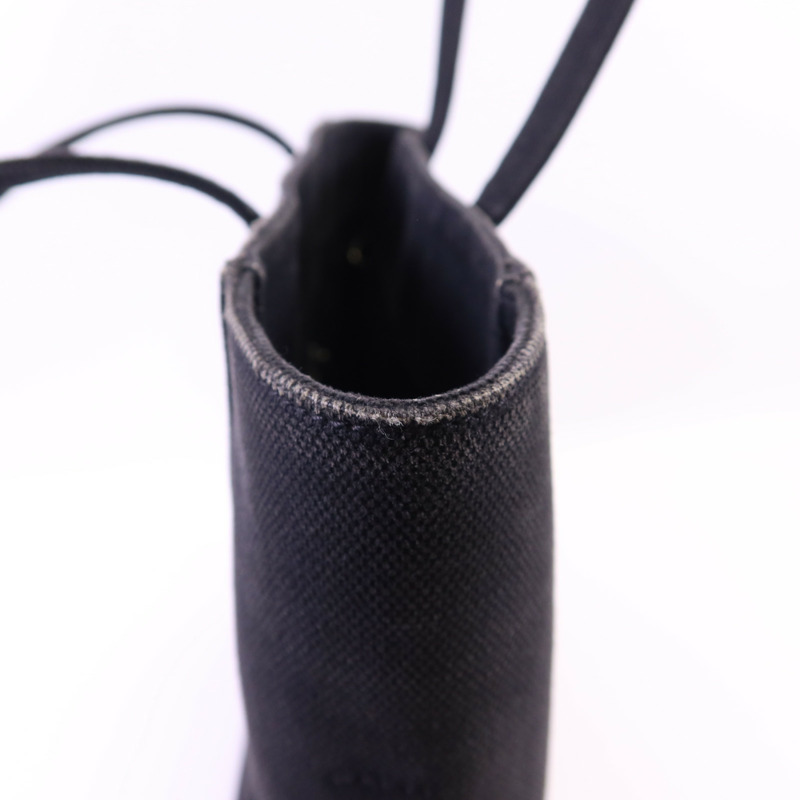 BALENCIAGA 帆布Everyday XS銀扣手挽肩背兩用袋-16