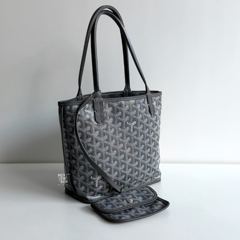 99新🆕 Goyard 戈雅 mini tote bag 灰色-1