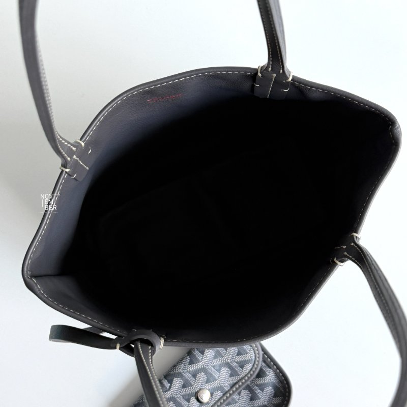 99新🆕 Goyard 戈雅 mini tote bag 灰色-4