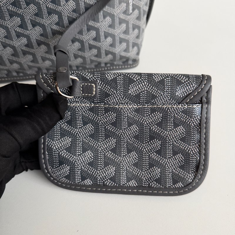 99新🆕 Goyard 戈雅 mini tote bag 灰色-8