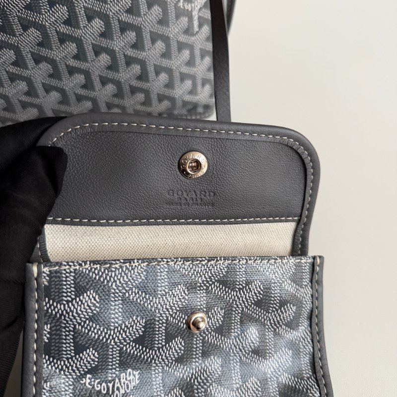 99新🆕 Goyard 戈雅 mini tote bag 灰色-9