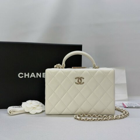 CHANEL 24K白金手提鏈帶箱包