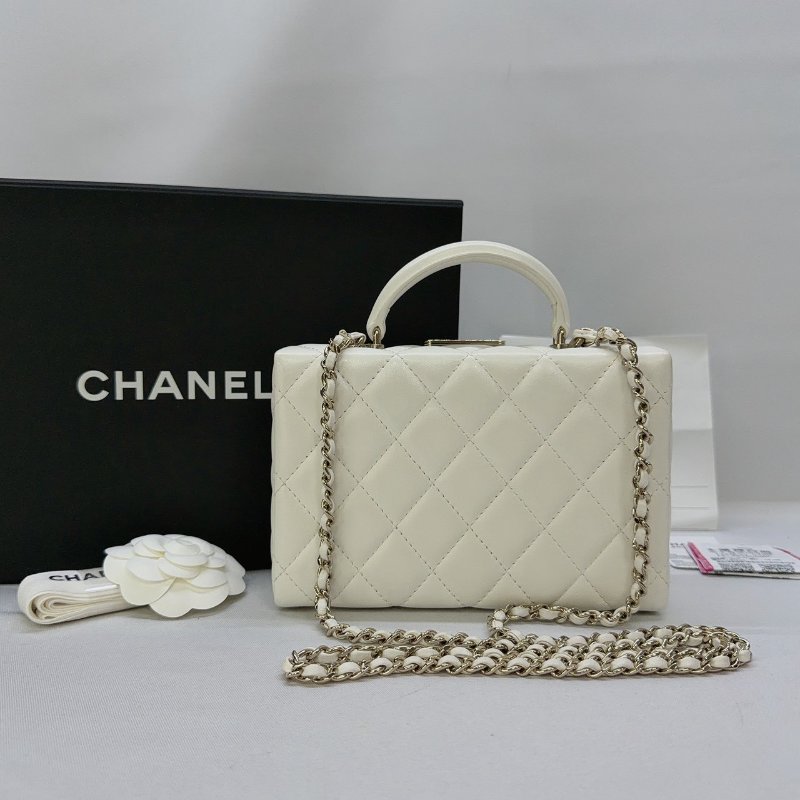 CHANEL 24K白金手提鏈帶箱包-1