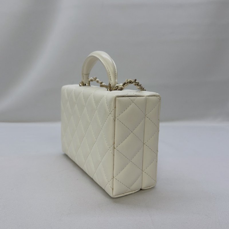 CHANEL 24K白金手提鏈帶箱包-5