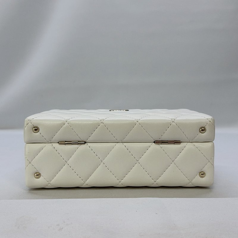 CHANEL 24K白金手提鏈帶箱包-9