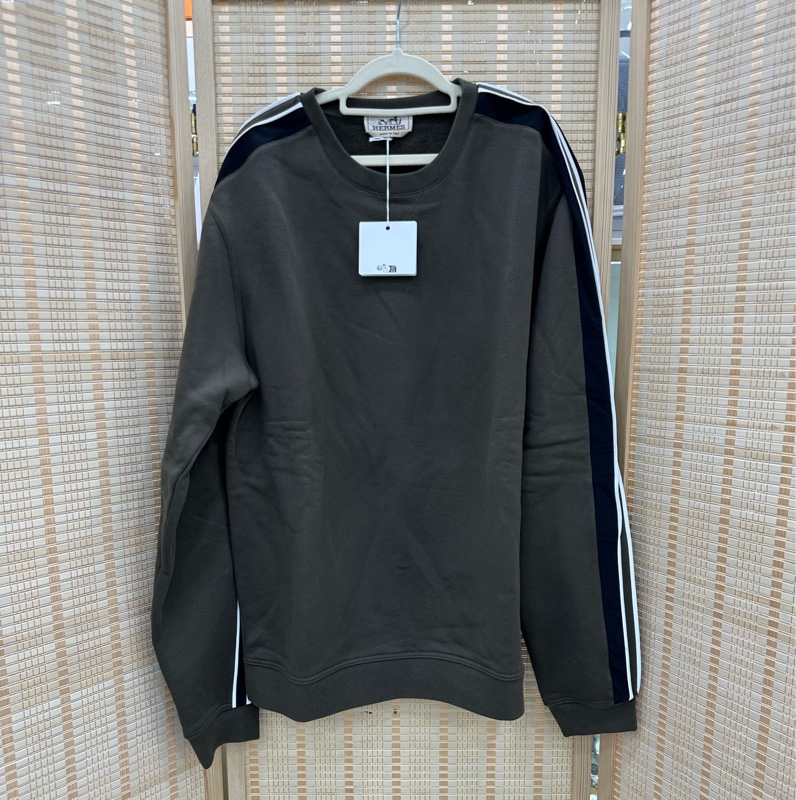 Hermes 愛馬仕 Run H圓領衛衣 L碼-1