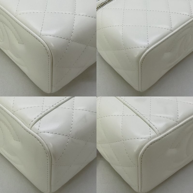 CHANEL 小羊皮手提鏈帶盒子包-9