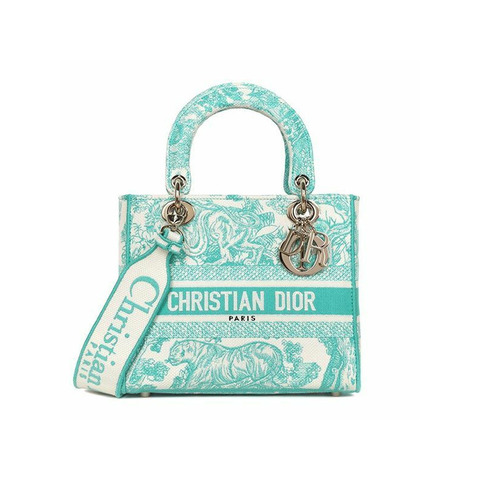 DIOR Aquamarina Riviera Lady D-Lite 中型包 M0565OTDT 51E