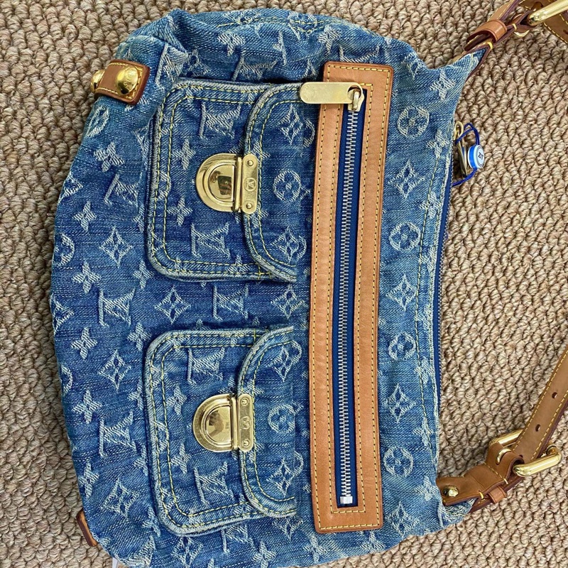 LV 牛仔丹寧baggy單肩包 28-2
