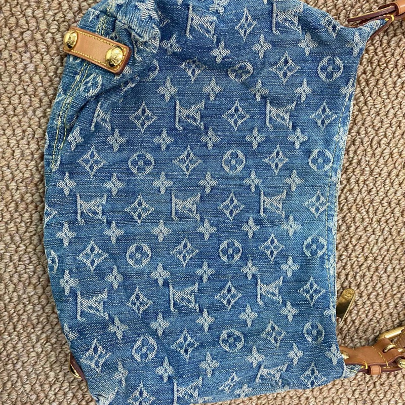 LV 牛仔丹寧baggy單肩包 28-3