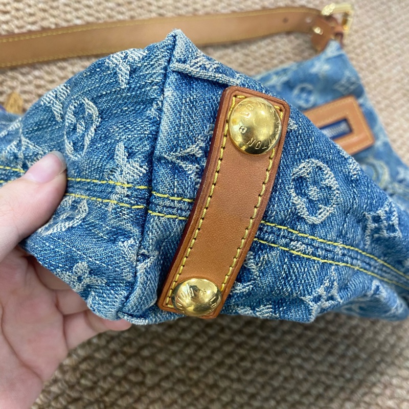 LV 牛仔丹寧baggy單肩包 28-5