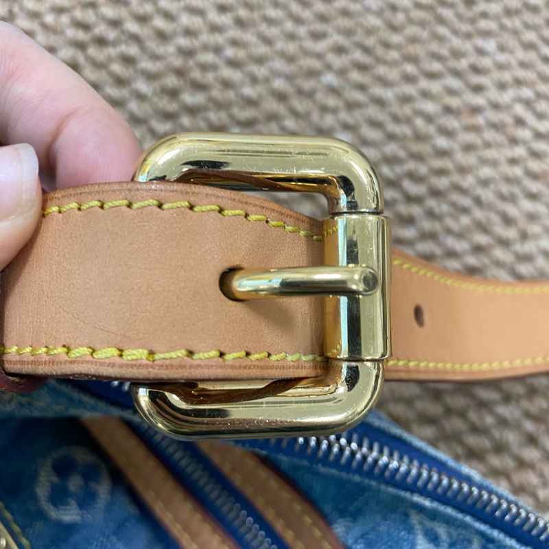 LV 牛仔丹寧baggy單肩包 28-7