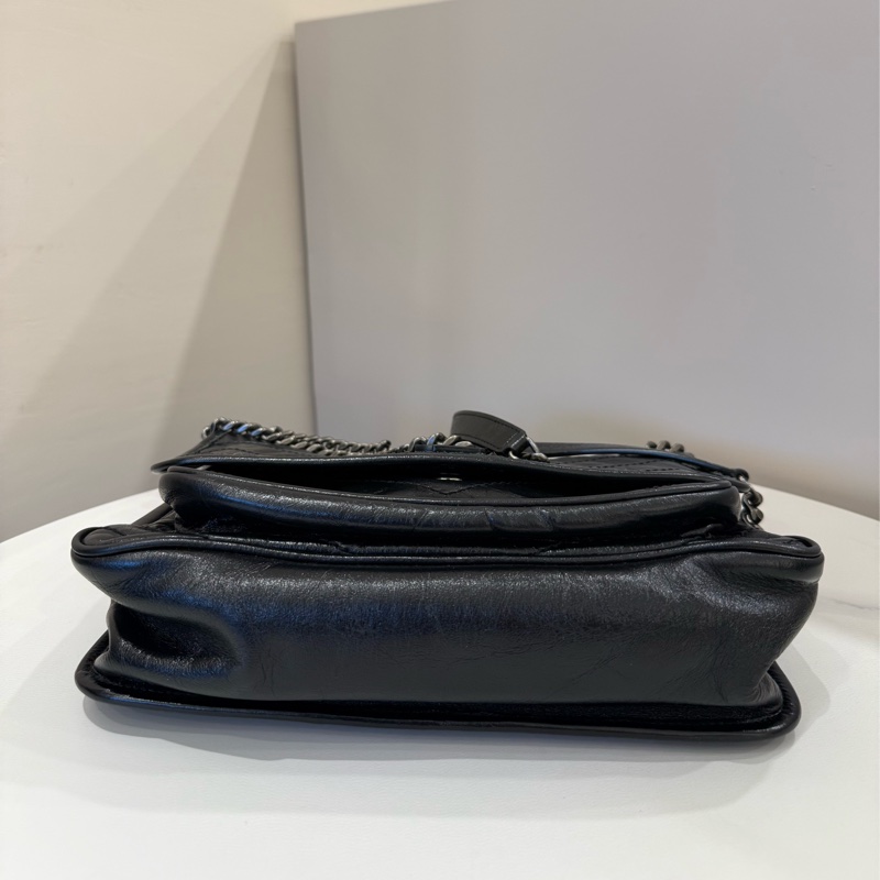 (超甜價)YSL niki中號 黑色中號-5