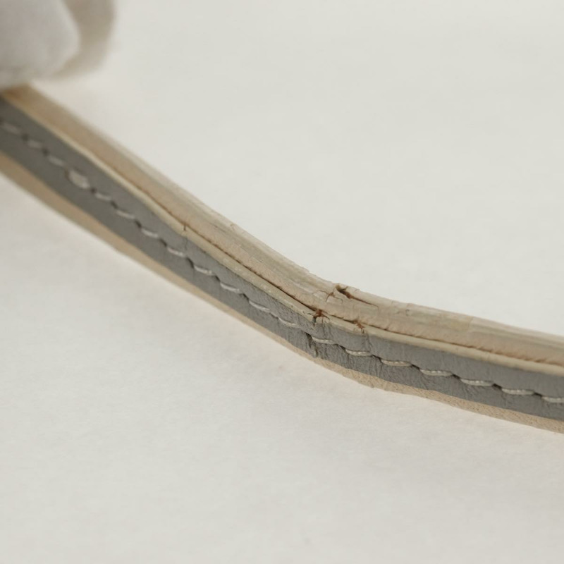 【日本直送】Christian Dior Trotter Romantic 單肩包 PVC 白色銀色 正品 155320V-7