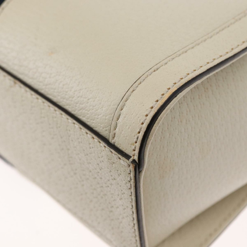 【日本直送】GUCCI Sherry Line Ophidia 手提包 皮革 兩用 白色 金色 547551 正品 156169-14