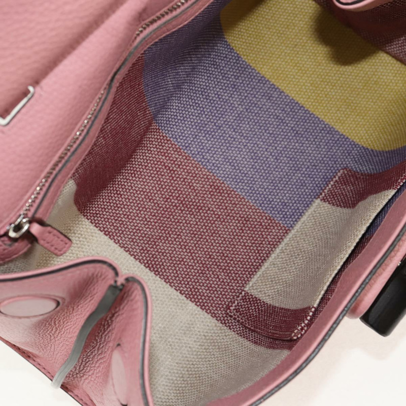 【日本直送】GUCCI Daily Bamboo 皮革雙肩包 粉紅色/銀色 370831 527066 正品 153704V-9