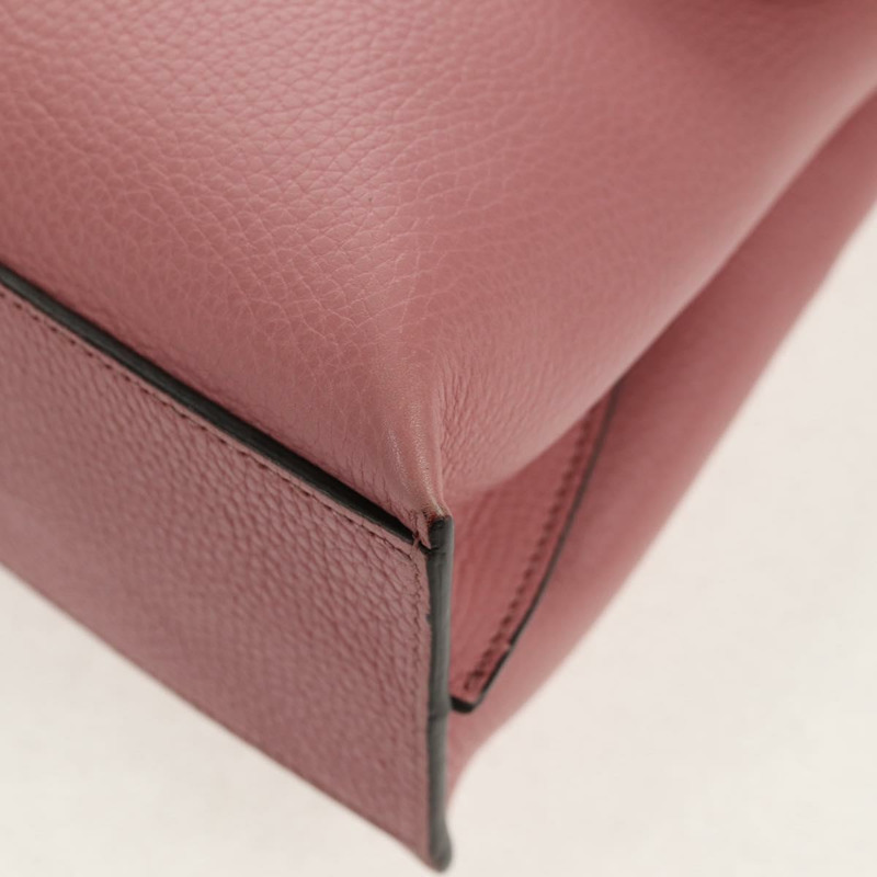 【日本直送】GUCCI Daily Bamboo 皮革雙肩包 粉紅色/銀色 370831 527066 正品 153704V-16