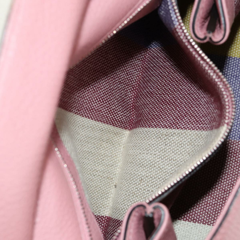 【日本直送】GUCCI Daily Bamboo 皮革雙肩包 粉紅色/銀色 370831 527066 正品 153704V-27