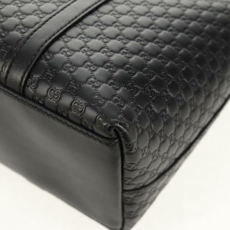 【日本直送】GUCCI Micro GG 帆布托特包 Outlet 兩用 黑色金色 449656 正品 153748SAM-19