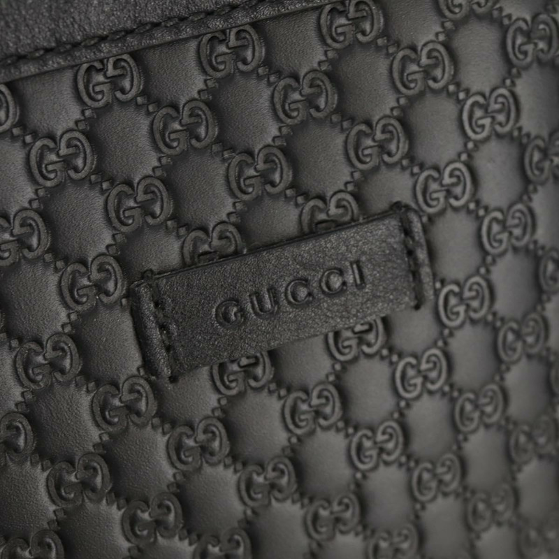 【日本直送】GUCCI Micro GG 帆布托特包 Outlet 兩用 黑色金色 449656 正品 153748SAM-21