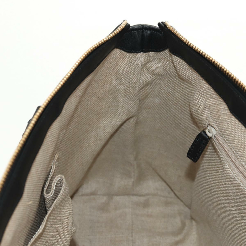 【日本直送】GUCCI Micro GG 帆布托特包 Outlet 兩用 黑色金色 449656 正品 153748SAM-25