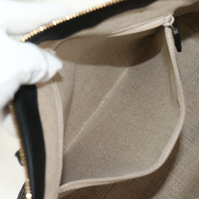 【日本直送】GUCCI Micro GG 帆布托特包 Outlet 兩用 黑色金色 449656 正品 153748SAM-27