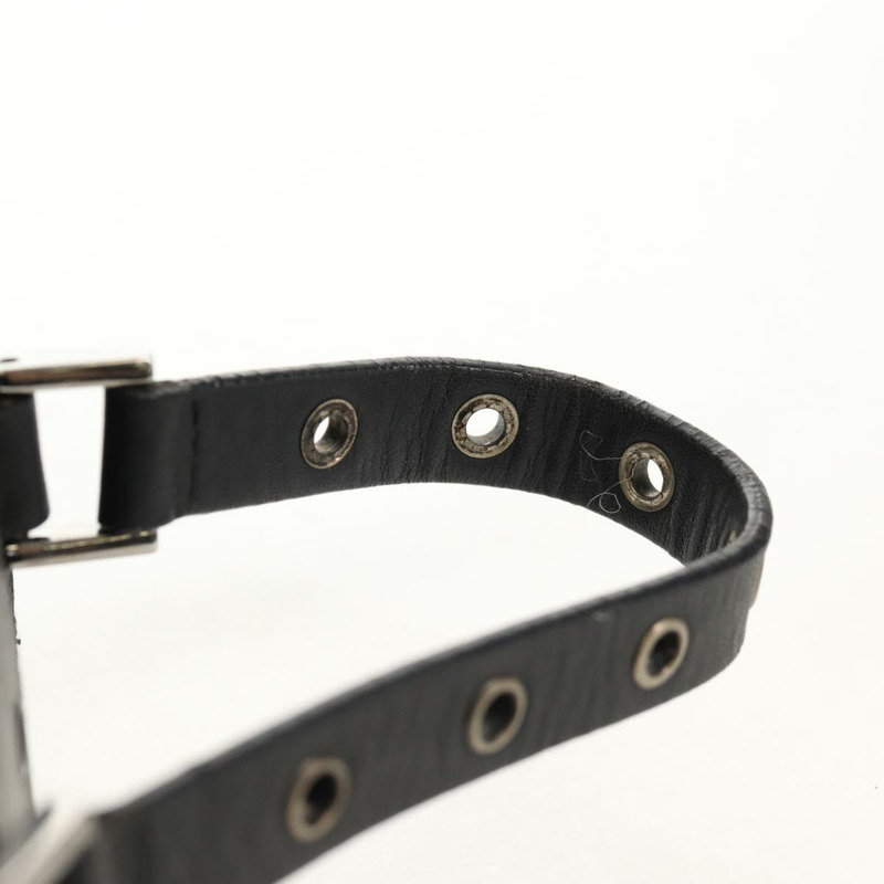 【日本直送】Christian Dior Trotter帆布化妝包 黑色銀色 正品 153737V-7