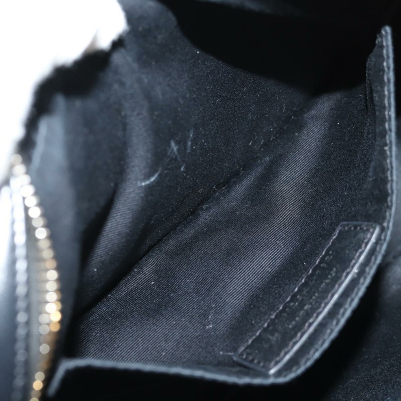 【日本直送】SAINT LAURENT 羊皮單肩包 黑色 金色 正品 153740SAM-23