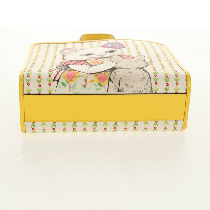 【日本直送】GUCCI 帆布托特包 黃銀 605614 正品 156781M-4