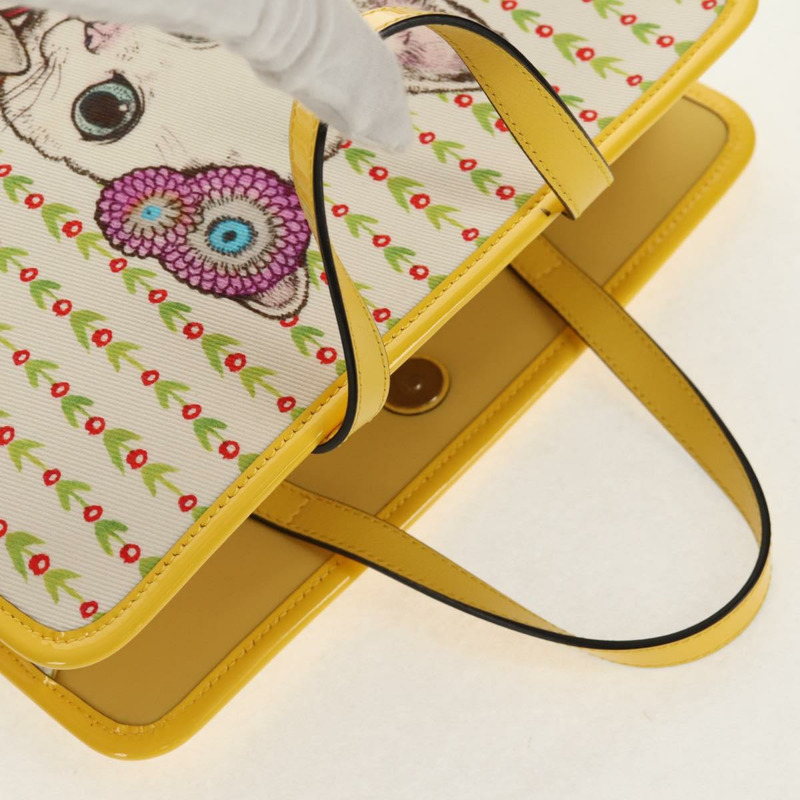 【日本直送】GUCCI 帆布托特包 黃銀 605614 正品 156781M-5