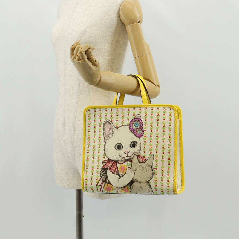 【日本直送】GUCCI 帆布托特包 黃銀 605614 正品 156781M-23